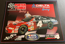 2000 Jeff Purvis #4 Porter-Cable Pontiac Grand Prix - NASCAR Hero Card Handout picture