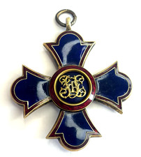 Liechtenstein Order of Merit Commander Cross 1937-1967 Gilt Enamel Rare picture