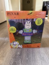 Disney Pixar Buzz Lightyear Halloween “Trick Or Treat” Airblown Inflatable Gemmy picture