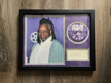 Whoopi Goldberg Autogaphed Framed Collage (12 x 15 in) with JSA COA picture