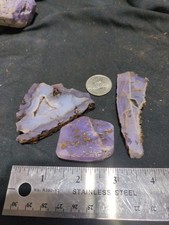 Holley Blue Agate Set of 3 (Total Weights 100 grams) picture