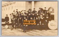 C1907 RPPC JACKSONVILLE FL BASED DIXIELAND PARK BAND LOUIS GRUNTHAL Postcard Q10 picture