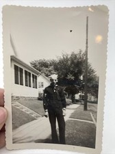 Vintage Old 1943 WWII Photo of  World War 2 United States Sailor Minneapolis MN picture