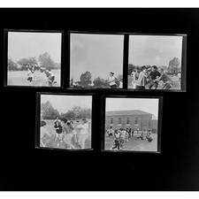 Rare Lot Negatives 1967 Sacramento High School Dragons Powderpuff Girls Football picture