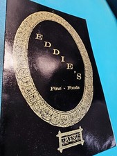 VINTAGE EDDIES ITALIAN RESTAURANT MENU ST LOUIS MISSOURI MANCHESTER AVE picture