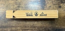 Vintage B&O Baltimore Ohio Railroad Museum Wooden Train Whistle 8.5