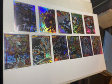 Wizard Magazine Complete Holo-Chrome Promo Card Set 2 picture
