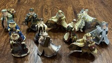 Thomas Kinkade Old World Santas Set Of 11 Ornament Collection Ashton Drake New picture