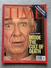 Time Magazine Cult leader Marshall Herff Applewhite INSIDE THE CULT OF DEATH picture