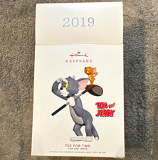 Hallmark Keepsake 2019 Tom & Jerry Tee for Two Ornament QXI3357 Christmas picture