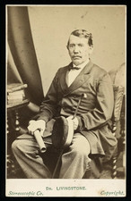 CDV of African Explorer Dr. David Livingstone London Stereoscopic 1/2 picture