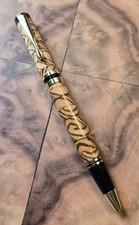Handcrafted Zebra Wood Classic Twist Pen picture