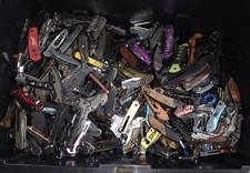2 Pound Grab Bag Lots of TSA Confiscated Tactical EDC Camping Hunting Knives picture