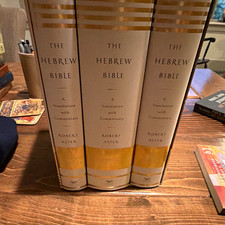 Robert Alter The Hebrew Bible: Translation with Commentary 3-Volume Set Judaism picture