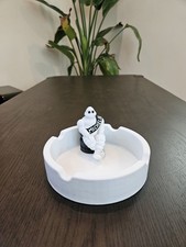 Michelin Man Bibendum White Ashtray Replica picture