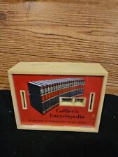 Vintage Colliers Encyclopedia Bank With Key Date NOV 3 picture