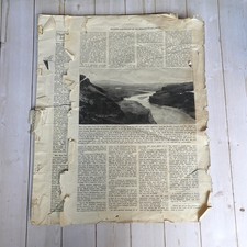 Mohave County Miner Boulder Dam Edition Vintage Newspaper Pages 1920-1939 15x12 picture