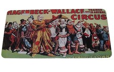 Circus Clowns License Plate 6x12 Aluminum Made in USA Deadly Train Accident picture