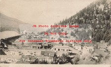 MT, Superior, Montana, RPPC, General View, Mineral County, 1916 PM, Photo picture