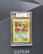 POKEMON ROCKET'S SCYTHER CARD 13/132 BGS 8.5 GYM HEROES CARD BECKETT picture