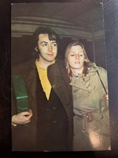 Paul and Linda McCartney The Beatles 1969 Mint Postcard QUANTITY PWE RARE picture