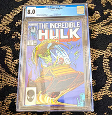 Marvel Comics The Incredible Hulk #331 CGC 8.0 (1987) Newsstand Mignola picture