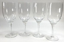 Pretty Twisted Stem Water/Wine Glasses 7 1/2