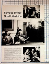 Brigitte Bardot Jacques Charrier Wedding Magazine Article 1959 Vintage Ephemera picture
