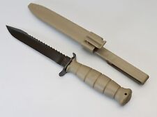 Glock 81 Saw Back Tan Austrian Army Military Fighting Survival Knife  picture