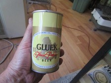 Minty Gluek 12 Oz Straight Steel Pull Tab Beer Can Cold Spring Mn 66-39 picture