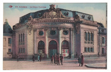 ANTIQUE C:1910 LE CIRQUE MUNICIPAL CIRCUS BUILDING LIMOGES FRANCE POSTCARD picture