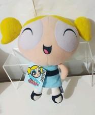 Vintage 1999 Powerpuff Girls Happy Bubbles Blonde Cartoon Network Plush Toy  picture