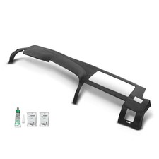 PIT66 TPE Dash Bezel Cover Fit Chevy Silverado GMC Sierra 2007-2013 Black | F... picture
