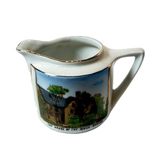 SEVEN GABLES - SALEM MA Massachusetts Souvenir ANTIQUE TRINKET CHINA CREAMER picture