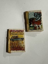 Vintage Cracker Jack Miniature Books 1966 Lot of 2 Prizes children’s Books picture