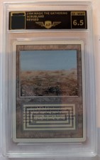 MTG | Scrubland | EX - MINT (6.5) | EN | 3ED 286 | Revised Edition picture