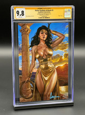 Victor Garduno Artbook #3 CGC 9.8 SS Wonder Woman Amazon Princess A - LE 300 picture