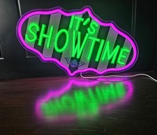 It's Showtime Beetlejuice Light-Up Neon Led Dimmable Light Decor W/ USB Plug picture