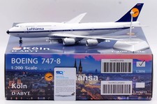 SQ Wings L2056 Lufthansa Boeing 747-8 Koln D-ABYT Diecast 1/200 Model Airplane picture