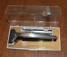 VTG PAL Adjustable Stainless Steel Injector Razor w/ Blades & Instructions picture