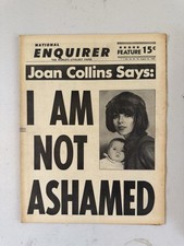 1964 August 23rd National Enquirer Newspaper, Joan Collins (VRN7) picture