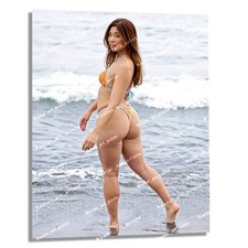 8x10 Extremely Curvy Asian Bikini Model Beach EXCLUSIVE HQ+ Photo Print AS1592 picture