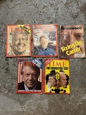 Jimmy Carter 1976 Presidential Election Vintage Magazine Lot picture