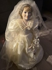 Diana Di Doll Princess Of Wales Lady Anne Dolls On Wedding Day Signed 1983  picture