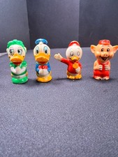 Vintage Disney Hard Plastic Pencil Toppers Lot Donald Duck Daisy Huey Porky Pig picture