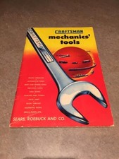 Craftsman Mechanics Tools Catalog 1949 Sears Roebuck Co. picture