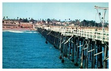 Oceanside, California 1900 Foot Pier  - Fishing (year round)  Postcard #436 picture