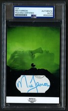 Mia Farrow signed autograph 3.5x5 Actress: Rosmary's Baby Custom Cut PSA Slabbed picture