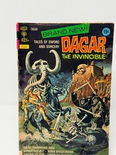Dagar The Invincible #1 Gold Key Sword & Sorcery Bronze Age 1972 picture