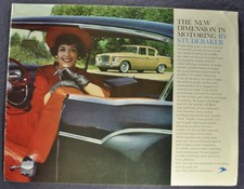 1959 Studebaker Brochure Lark Hardtop Sedan Wagon Silver Hawk Nice Original 59 picture